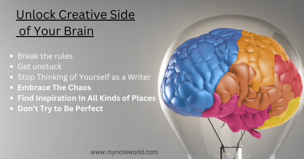 how to activate the creative side of your brain